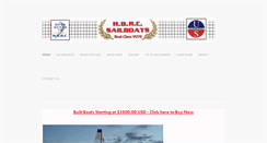 Desktop Screenshot of hbrcsailboats.com